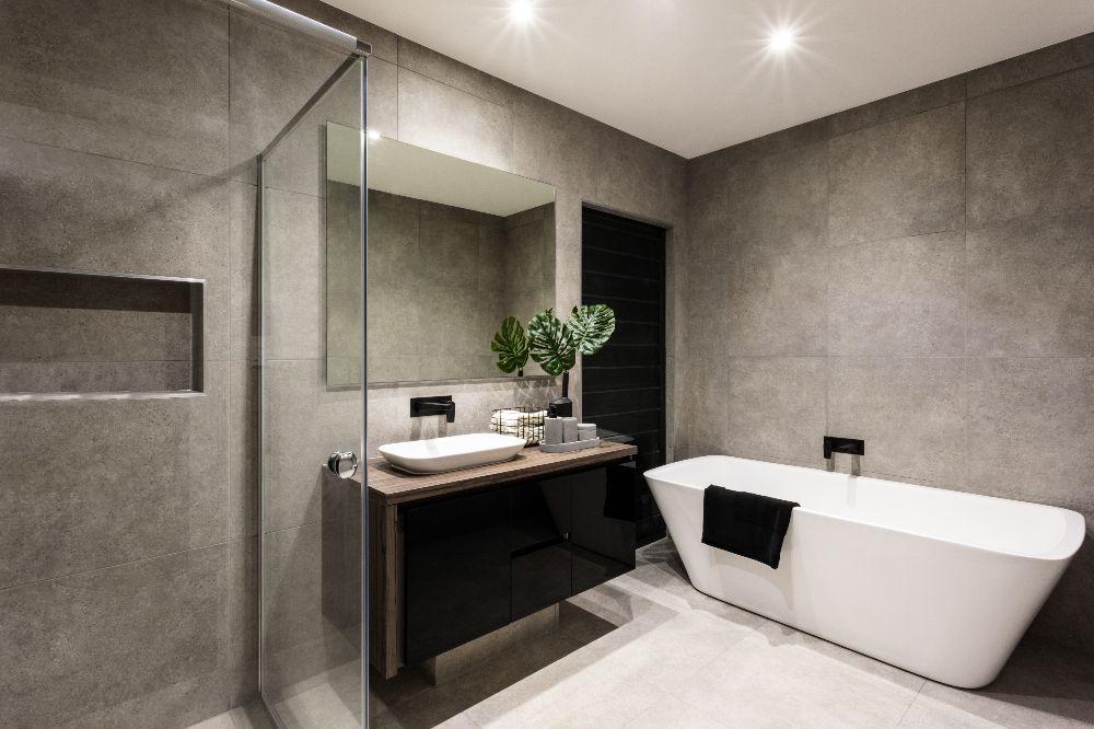 Image of a modern bathroom